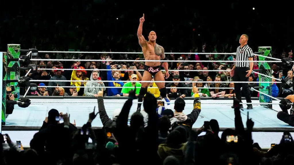 The Rock WrestleMania 40-